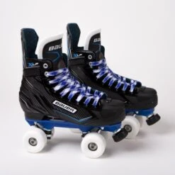 Bauer X-LP Quad Roller Skates - Custom Rock