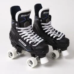 Bauer X-LP Quad Roller Skates - Indoor Wheels
