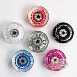 Light Up Flashing Wheels, Pack Of 8