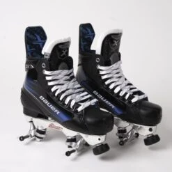 Bauer X Quad Roller Skates - Sure-Grip Avanti Plate (No Wheels/Bearings)