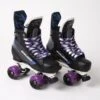 Bauer X Quad Roller Skates - Custom Rock Plate