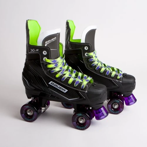 Bauer X-LS Quad Roller Skates - Quantum Wheels 3 Bauer X-LS Quad Roller Skates - Quantum Wheels
