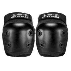 187 Killer Junior 6 Pack Pad Set Black -Roller Skates Store 187 PCO 0006 KNEE 500x500 0