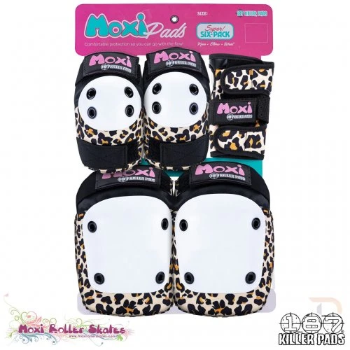 187 Killer Pads 6 Pack -Adult - Moxi Leopard 3 187 Killer Pads 6 Pack -Adult - Moxi Leopard