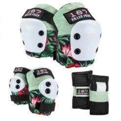 187 Killer Junior 6 Pack Pad Hibiscus