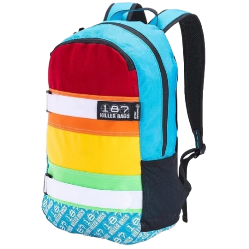 187 Killer Backpack Bag Rainbow 3 187 Killer Backpack Bag Rainbow