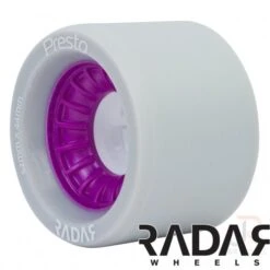 Radar Presto 62mm X 44mm Wheels ( Pack Of 4) -Roller Skates Store 62mm20purple20presto 500x500 0