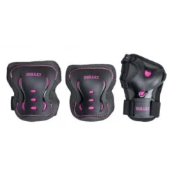 Bullet Blast V2 Junior Triple Pad Set - Black/Pink