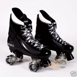 Ventro Pro Turbo Quad Skates - Light Up Flashing Wheels -Roller Skates Store Black20Light20Up 500x500 0