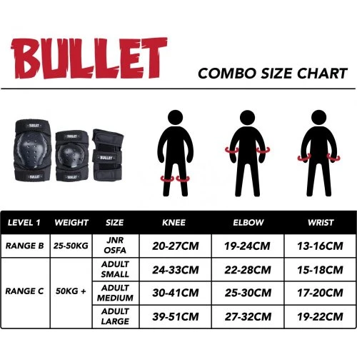 Bullet Combo Standard Pad Set Adult 4 Bullet Combo Standard Pad Set Adult - Image 2