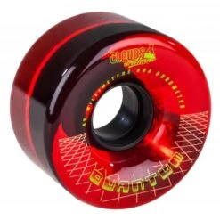 Clouds Urethane Quantum Wheels (Pack Of 4) Clear Red
