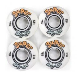 Enuff Super Softie Skateboard Wheels White 53mm