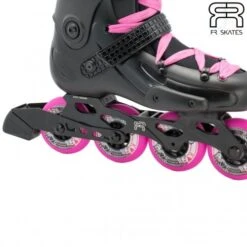Seba FR W 80 In-Line Skates Black/Pink -Roller Skates Store FR Skates FR W 80 Black Pink Frame Detail FRSKFRW80 1280x1280 500x500 0