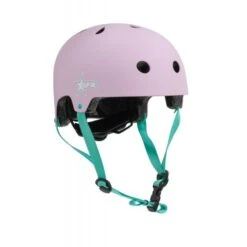 SFR Adjustable Kids Safety Helmet Pink/Green