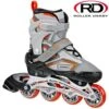 Stingray R7 Adjustable In-Line Roller Skate - Grey/Orange -Roller Skates Store J137 WEB Stingray R7 Adjustable Grey Orange 500x500 0