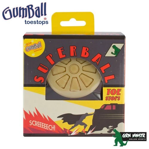 Gumball Superball Toe Stops 5/8" - Short 17mm (pair) 5 Gumball Superball Toe Stops 5/8" - Short 17mm (pair) - Image 3
