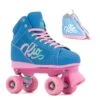 Rio Roller Lumina Quad Roller Skates - Blue/Pink - Script Bag Package -Roller Skates Store Lumina20Blue20Amazon 500x500 0