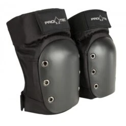 Pro-Tec Street Knee Pads Open Back Black - Adult