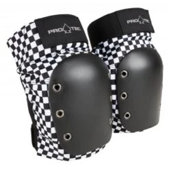 Pro-Tec Street Knee/Elbow Combo Pad Set Open Back Checker