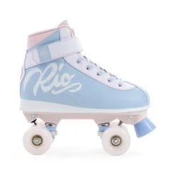 Rio Roller Milkshake Quad Roller Skates - Cotton Candy -Roller Skates Store RIO13020Rio20Roller20Milkshake20Blue20Pink20Side 500x500 0 1 1