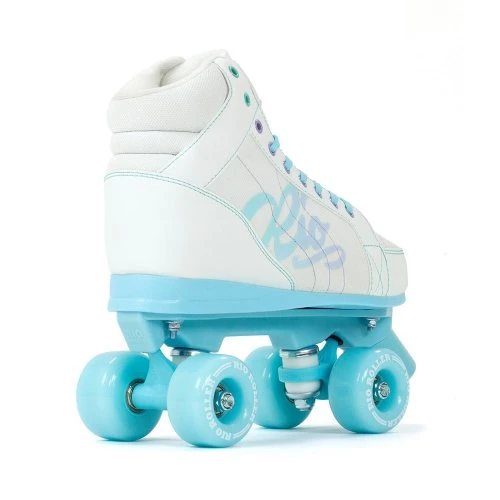 Rio Roller Lumina Quad Roller Skates - White/Blue 4 Rio Roller Lumina Quad Roller Skates - White/Blue - Image 2