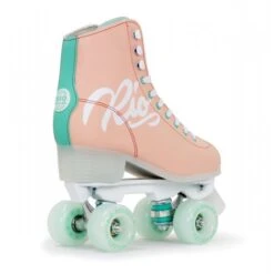 Roller Skates Store -Roller Skates Store RIO27020Rio20Roller20Script20Peach20Green20Rear 500x500 0 1 1