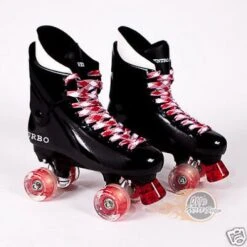 Ventro Pro Turbo Quad Skates - Light Up Flashing Wheels -Roller Skates Store Red20Light20Up 500x500 0