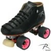 Riedell Torch Derby Skates Width B/AA -Roller Skates Store Riedell 495 Tourch Black Angled RSCS495BK 1280x1280 500x500 0