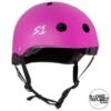 S1 Lifer Multi Impact Helmet - Bright Purple Matt -Roller Skates Store S1 LIFER Helmet Bright Purple Matt Angled SHLIBPM 1280x1280 500x500 0
