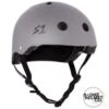 S1 Lifer Multi Impact Helmet -Matt Light Grey -Roller Skates Store S1 LIFER Helmet Matt Grey Angled SHLIMG 1280x1280 500x500 0