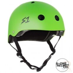S1 Lifer Multi Impact Helmet - Lime Matt
