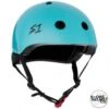 S1 Mini Lifer Multi Impact Kids Helmet - Lagoon Gloss -Roller Skates Store S1 Mini LIFER Helmet Lagoon Gloss Angled SHMLIBLG 1280x1280 500x500 0