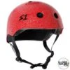 S1 Lifer Multi Impact Helmet -Red Gloss Glitter -Roller Skates Store S1 Mini LIFER Helmet Red Gloss Glitter Angled SHLIRGG 1280x1280 500x500 0