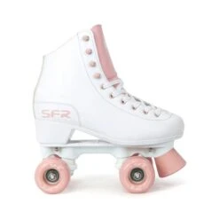 SFR Figure Quad Roller Skates White/Pink Package - Script Bag -Roller Skates Store SFR05020SFR20Figure20Skate20WhitePink20Side 500x500 0 1 1