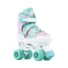 SFR Spectra Adjustable Quad Skates - Pink/Green -Roller Skates Store SFR20020SFR20Spectra20Pink20Green20Main 500x500 0