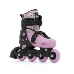 SFR Plasma Adjustable Inline Roller Skates - Pink/Black