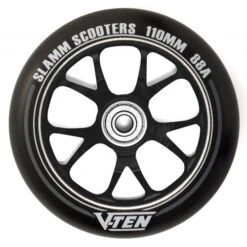 Slamm 110mm V-Ten II Wheel- Various Colours 13 Slamm 110mm V-Ten II Wheel- Various Colours -Roller Skates Store SL58220Slamm20110mm20V Ten20II20Alloy20Core20Wheels20Black 500x500 0