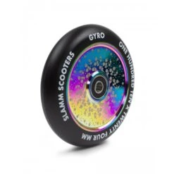Slamm 110mm Gyro Neochrome Hollow Core Scooter Wheel -Roller Skates Store SL591R20Slamm20110mm20Gyro20Wheels20Neochrome20Side 500x500 0