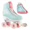 Rio Roller Script Quad Teal/Coral Skates With Matching Bag -Roller Skates Store Script20Teal20package20 500x500 0