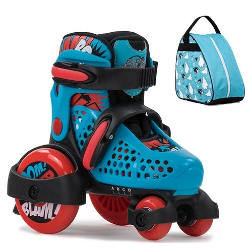 SFR Stomper Boys Adjustable Quad Skates With Polar Bear Skate Bag 3 SFR Stomper Boys Adjustable Quad Skates With Polar Bear Skate Bag