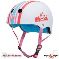 Triple 8 Cert SweatSaver Helmet - Moxi Stripey