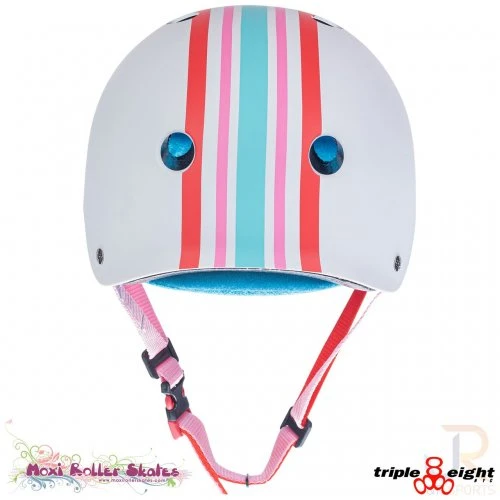 Triple 8 Cert SweatSaver Helmet - Moxi Stripey 4 Triple 8 Cert SweatSaver Helmet - Moxi Stripey - Image 2