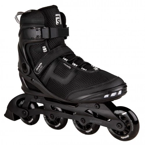 Skatelife Aztec Inline Roller Skates Black/Silver 3 Skatelife Aztec Inline Roller Skates Black/Silver
