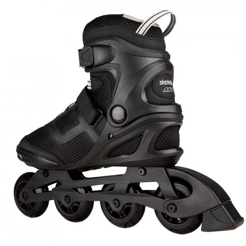 Skatelife Aztec Inline Roller Skates Black/Silver 5 Skatelife Aztec Inline Roller Skates Black/Silver - Image 3