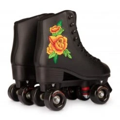 Rookie Quad Roller Skates Rosa - Black With Skate Bag -Roller Skates Store black20rosa202 500x500 0