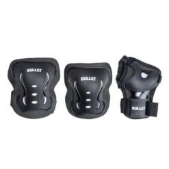 Bullet Blast V2 Junior Triple Pad Set - Black/White