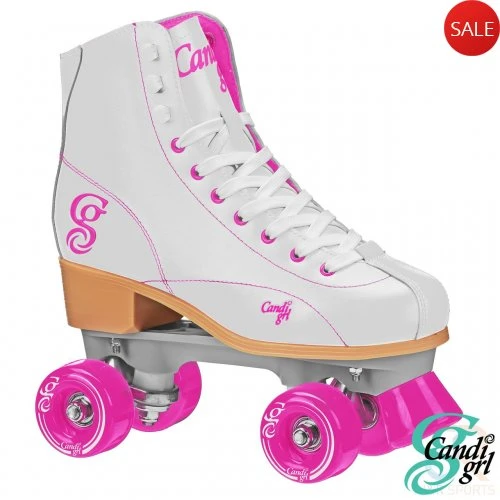 Candi Grl Sabina Roller Skates - White/Pink 3 Candi Grl Sabina Roller Skates - White/Pink