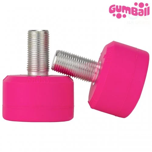 Gumball Toe Stops 5/8" Long 30mm Cherry 75A (pair) 3 Gumball Toe Stops 5/8" Long 30mm Cherry 75A (pair)
