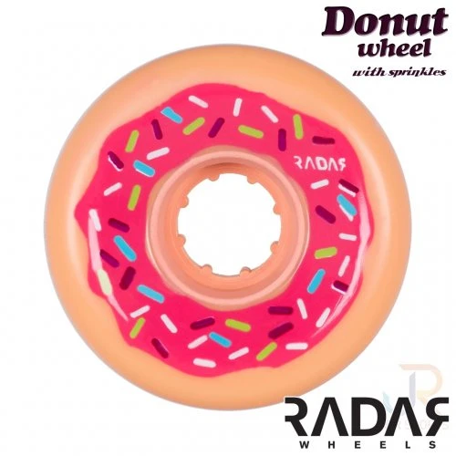 Radar Donut Wheels 62mm 78A (Pack Of 4) 3 Radar Donut Wheels 62mm 78A (Pack Of 4)