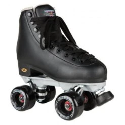 Sure-Grip Fame Outdoor Quad Skates - Black